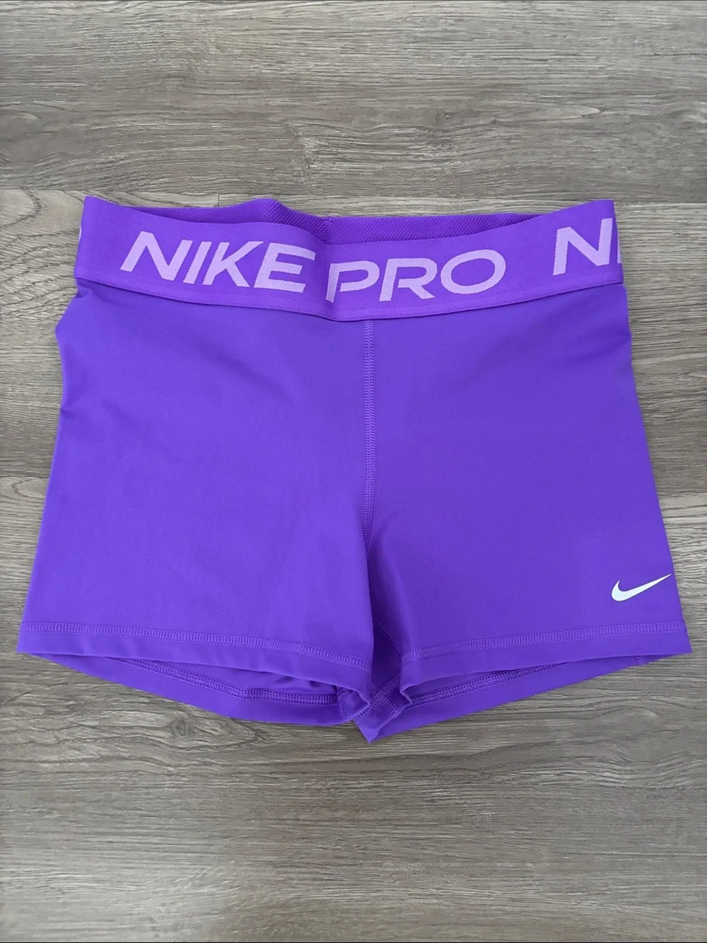 Nike Purple Pro Compression Training Shorts
